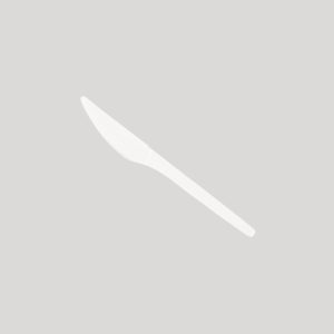 CUCHILLO BLANCO DESCARTABLE x 1000 UNIDADES