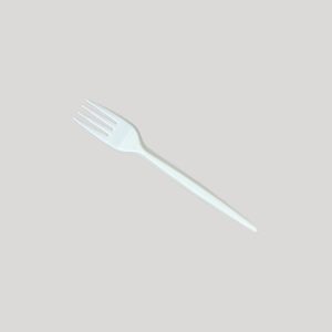 TENEDOR BLANCO DESCARTABLE x 1000 UNIDADES