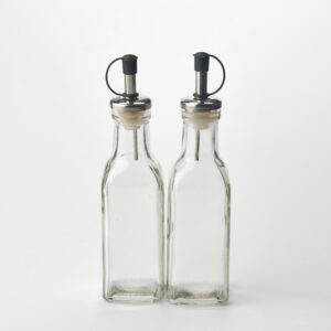 SET DE ACEITERA Y VINAGRERA CON PICO VERTEDOR