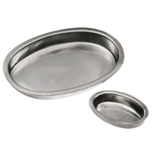 LEGUMBRERA OVAL 26 CM DE ACERO INOXIDABLE
