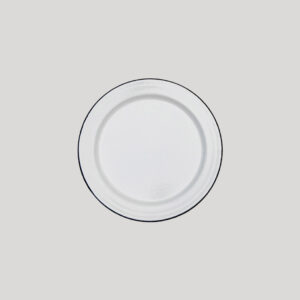 PLATO PLAYO ALA ANCHA ENLOZADO 23 CM