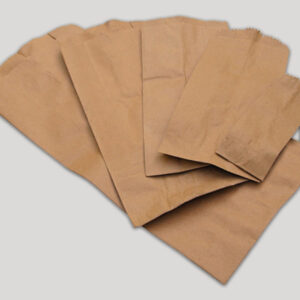 BOLSA DE PAPEL KRAFT N° 5 x 100 UNIDADES