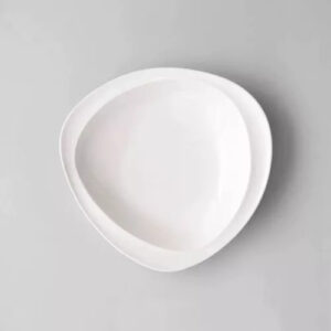 PLATO HONDO IRREGULAR 22x20 CM