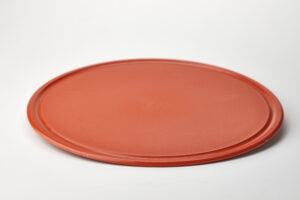 TABLA DE CORTE REDONDA DE POLIPROPILENO 36x1 CM TERRACOTA